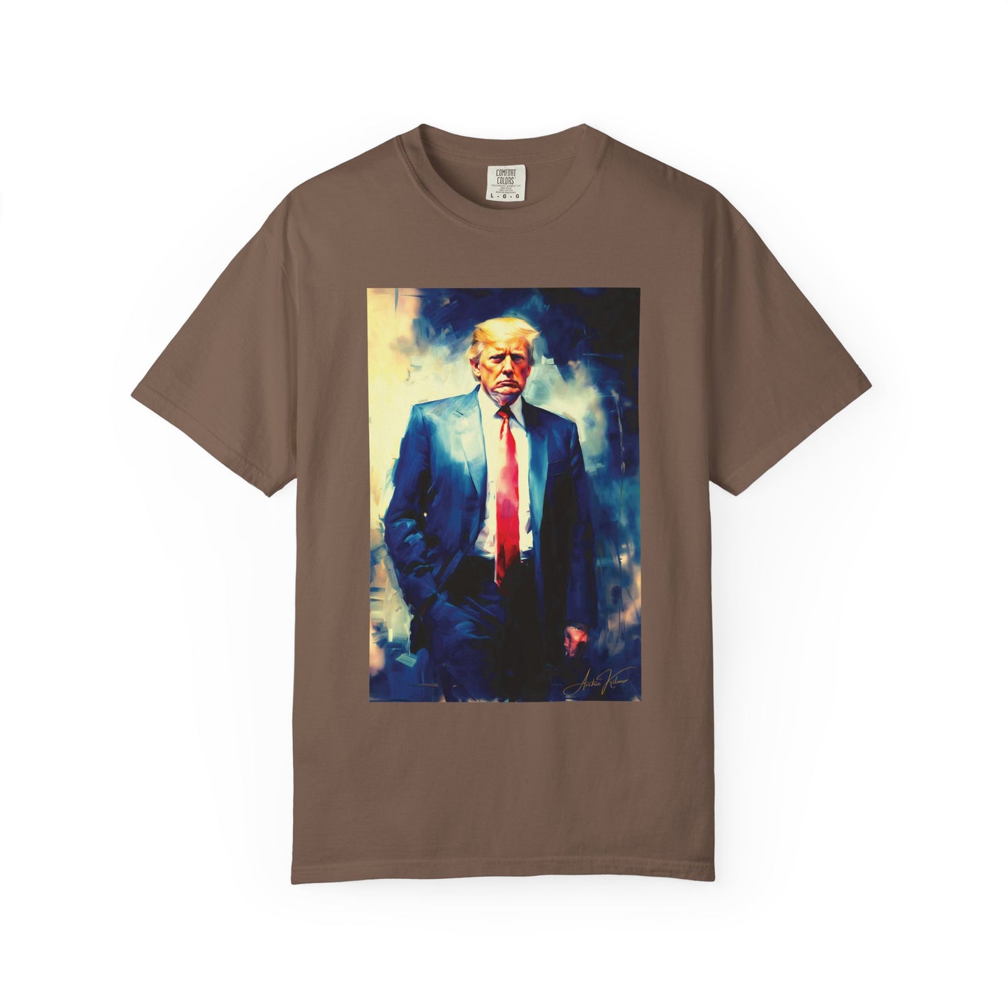 "Trump Portrait No. 6", Unisex T-shirt (Light Colors)