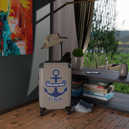 "USN Anchor", Suitcase (Tattletail Brown)
