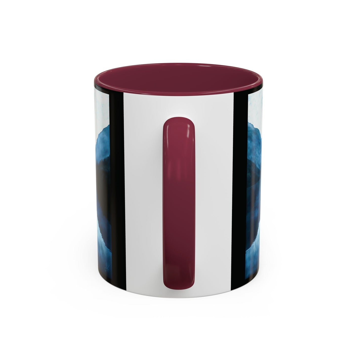 "Connected in Silence - Psalm 46:10", Colorful Mugs (11oz, 15oz)