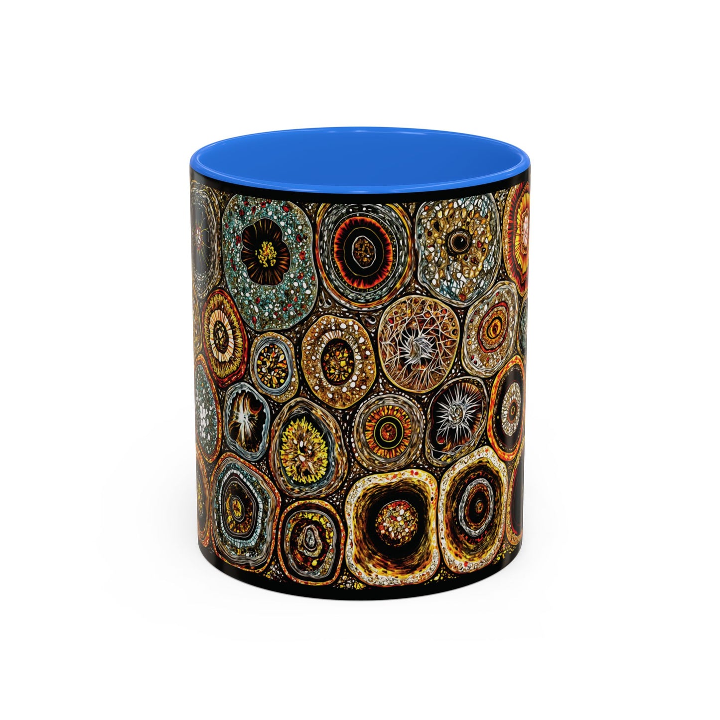 "Every Detail, His Design", Colorful Mugs (11oz, 15oz)