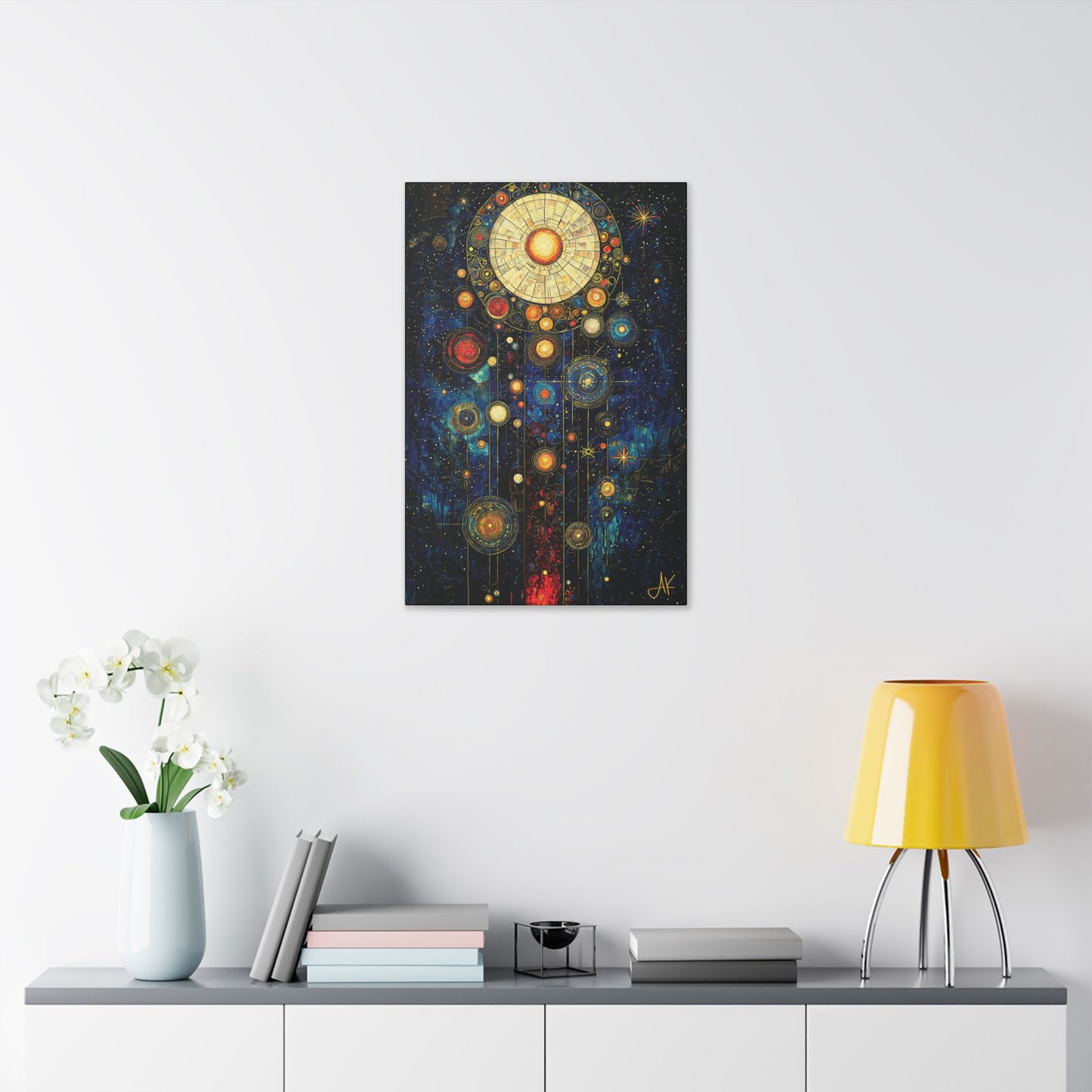 "Ancient Connection to God", Stretched Classic Canvas Fine Art Print