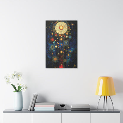 "Ancient Connection to God", Stretched Classic Canvas Fine Art Print
