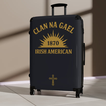 "Clan na Gael - Irish American", Suitcase (Black Denim)