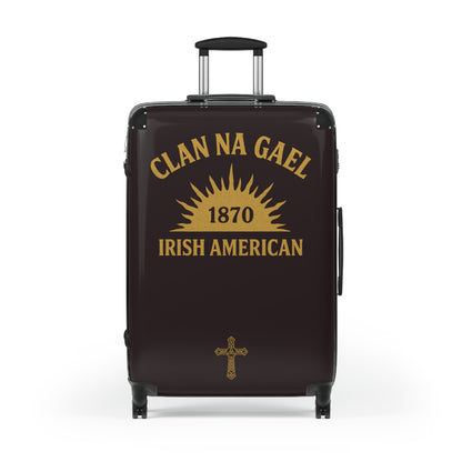 "Clan na Gael - Irish American", Suitcase (Seal Brown)