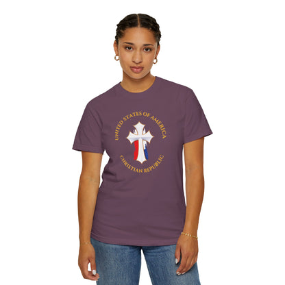 "USA - Christian Republic" #12, Unisex T-shirt