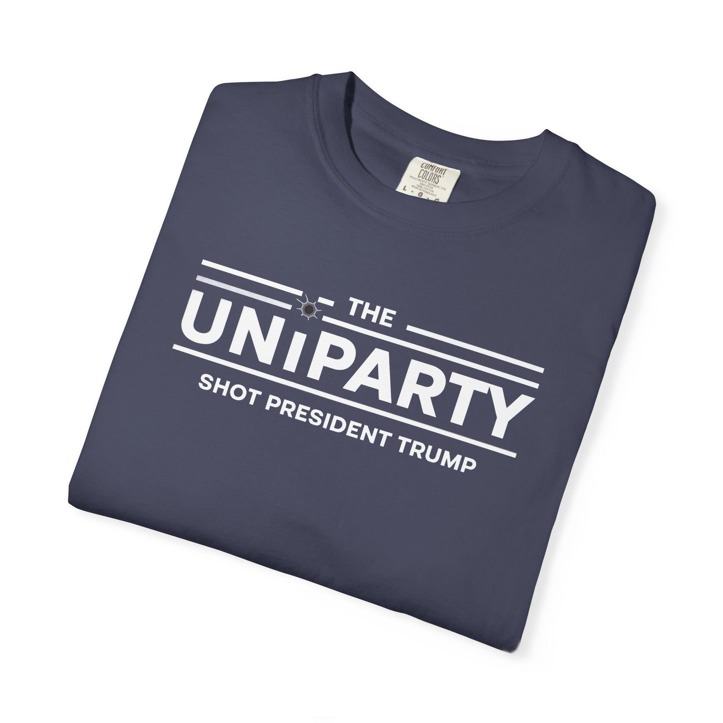 "The Uniparty Shot President Trump" #03, Unisex T-shirt