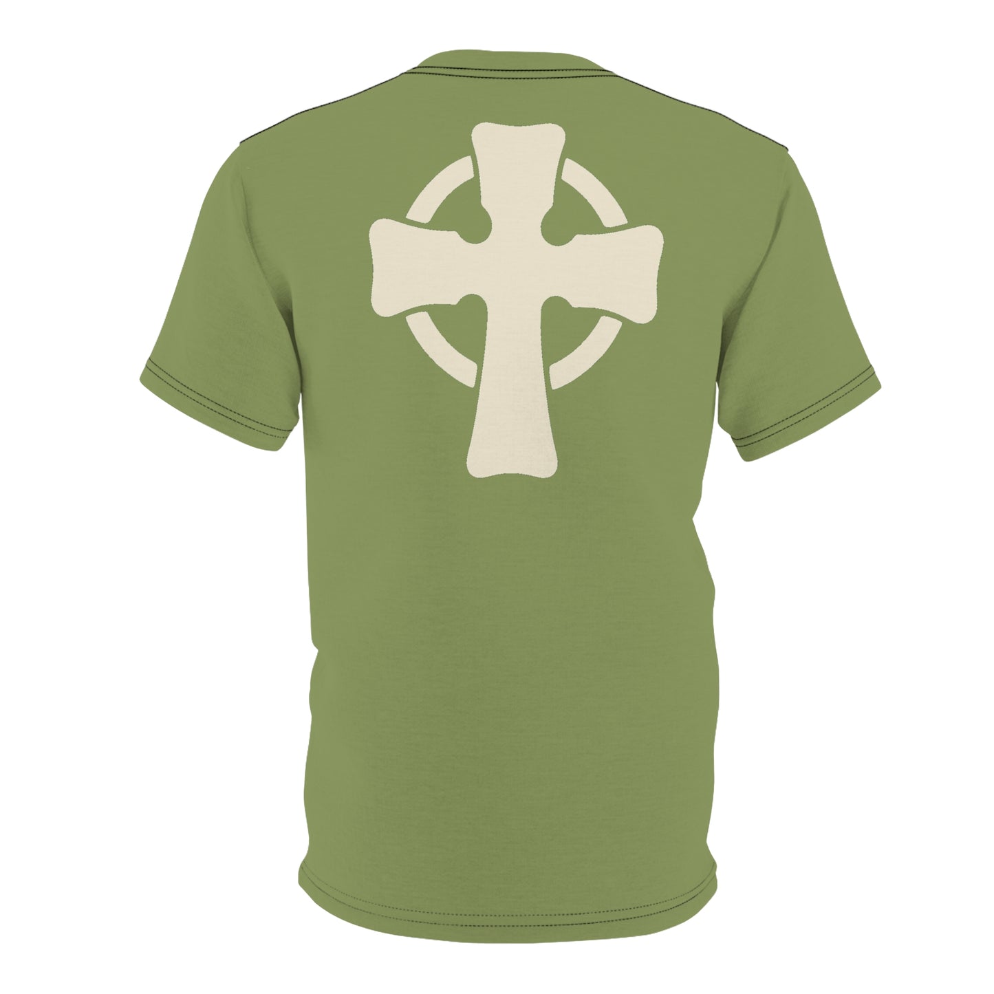 "Retro Jesus", Unisex T-shirt (Sage Green)