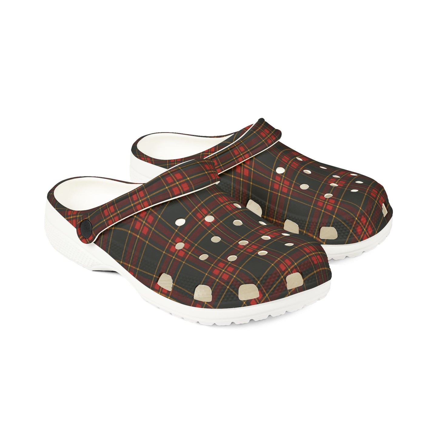 "Kilmor Gallóglach Tartan", Foam Rubber Clogs