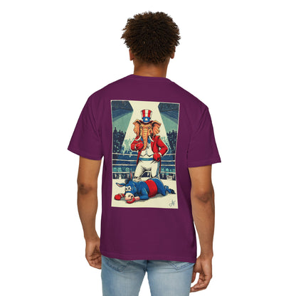 "Brutal Woke Knockout 2024", Unisex T-shirt (Dark Colors)