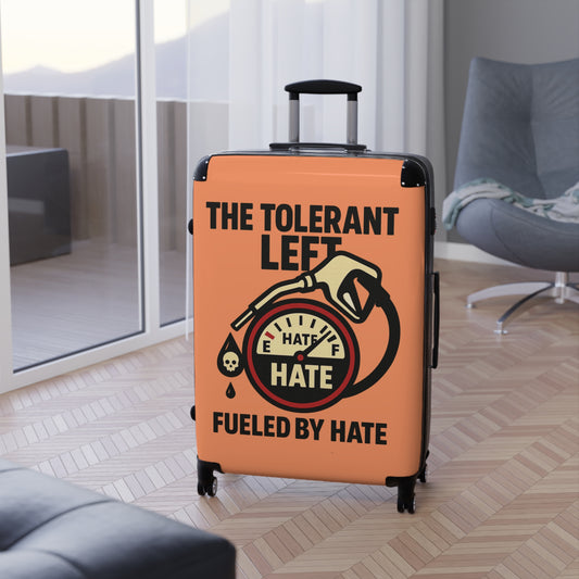 "The Tolerant Left", Suitcase (Atomic Tangerine)