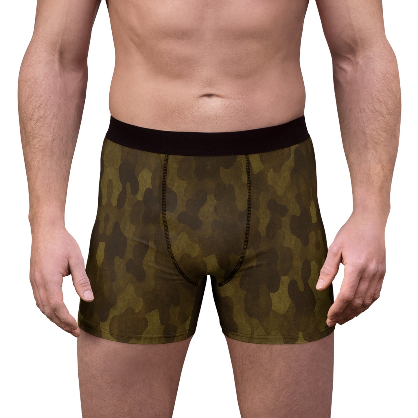 "Swamp Recon Camouflage", Men's Boxer Briefs