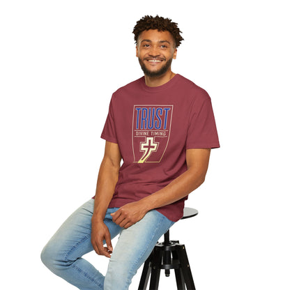 "Trust Divine Timing" #01, Unisex T-shirt
