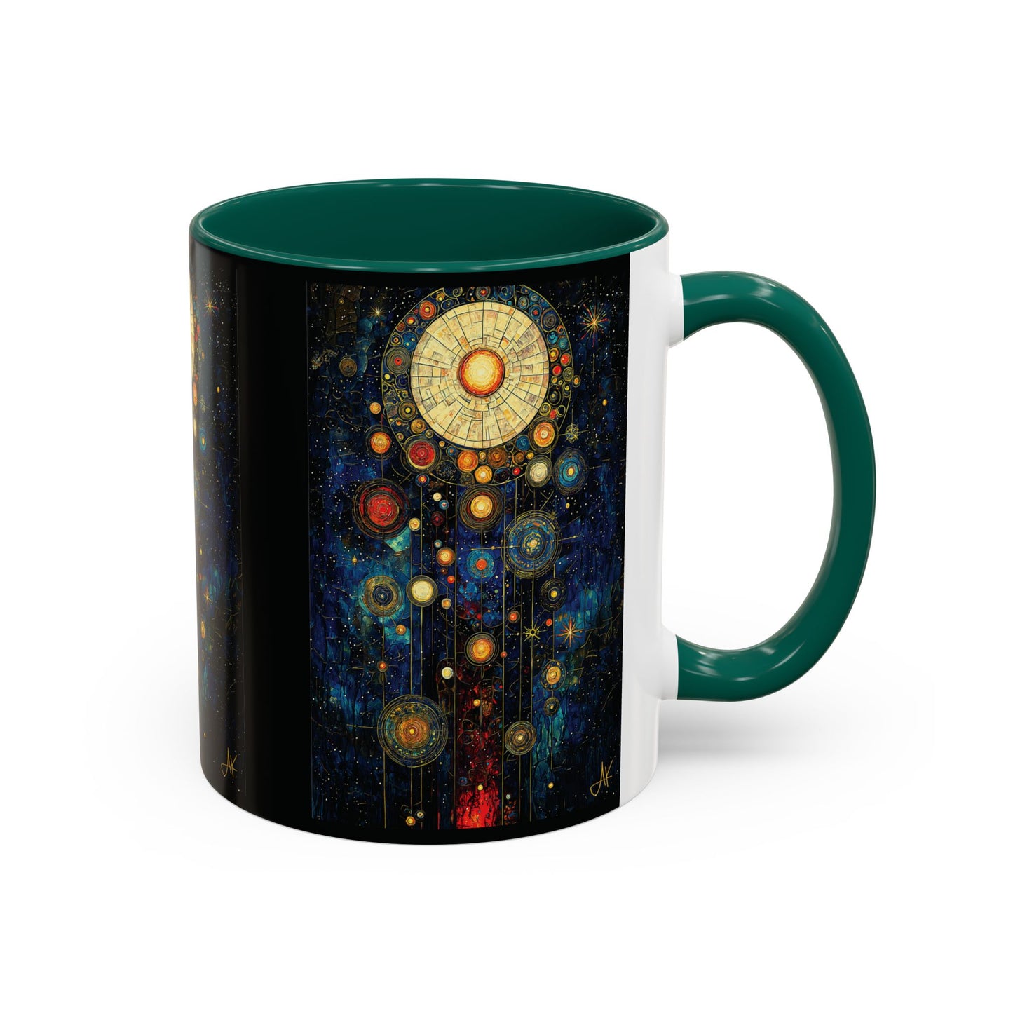 "Ancient Connection to God", Colorful Mugs (11oz, 15oz)