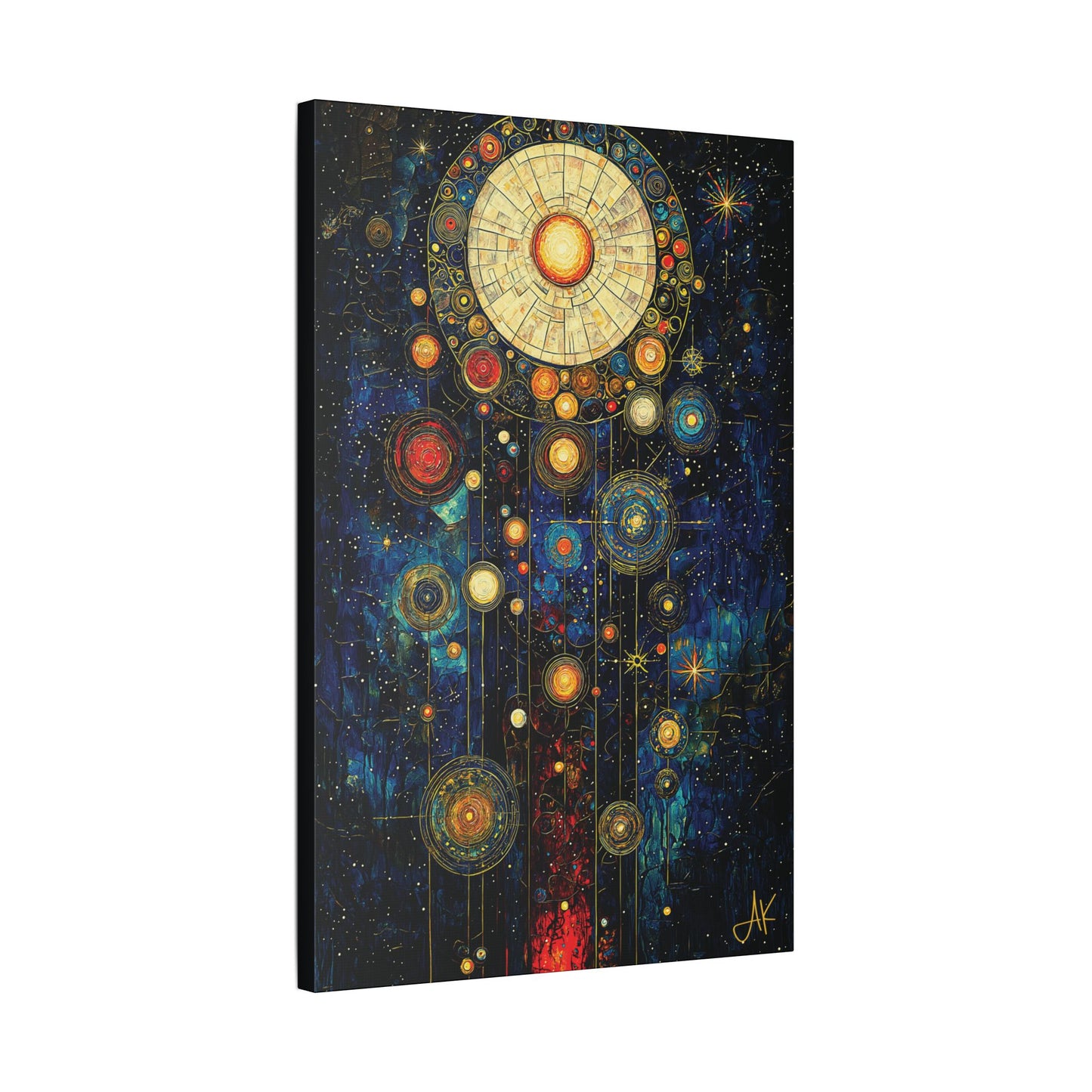 "Ancient Connection to God", Stretched Classic Canvas Fine Art Print