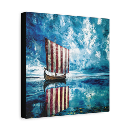 "First Keel at Cille Pheadair", Fine Art Matte Canvas, Stretched, 1.25"