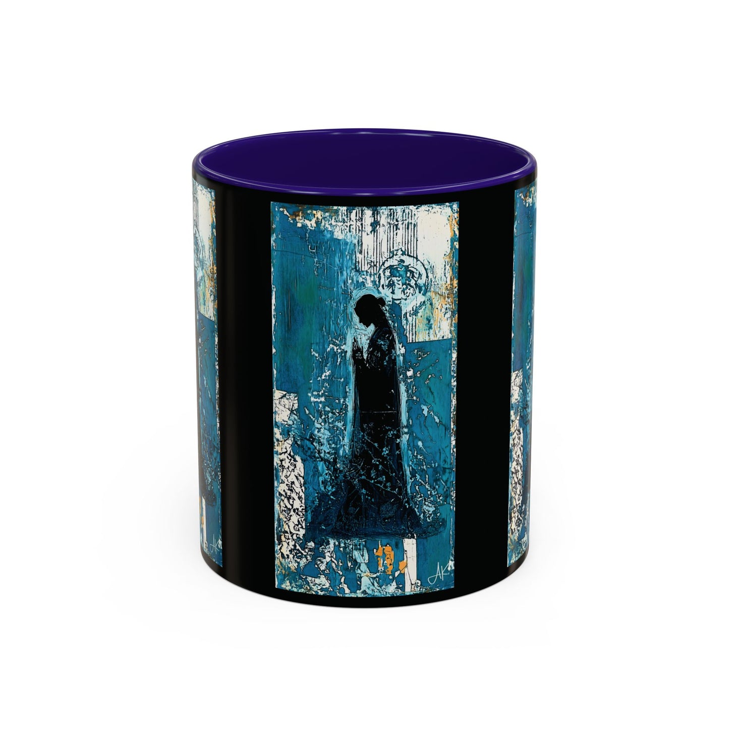 "Behold the Handmaid - Luke 1:38", Colorful Mugs (11oz, 15oz)
