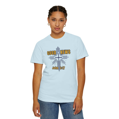"Good News - John 3:17", Unisex T-shirt