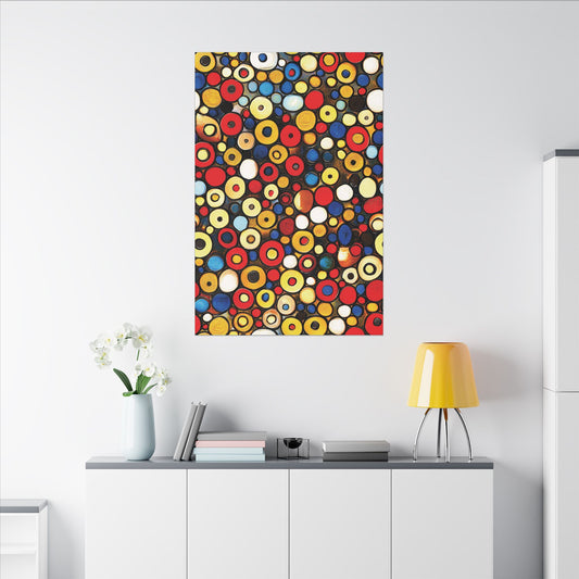 "Bits and Bobs", Art Classic Stretched Matte Canvas Pattern Art Print