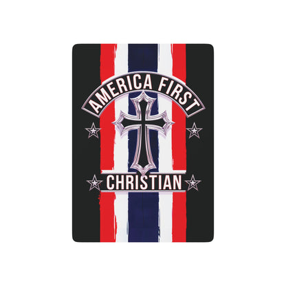 "America First Christian" #03, Christian Playing Cards