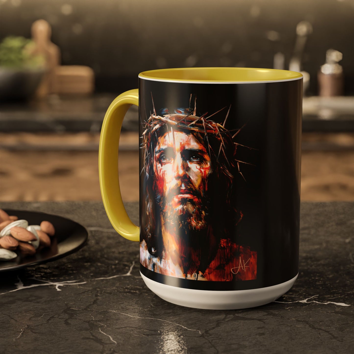 "Crown of Thorns", Colorful Mugs (11oz, 15oz)