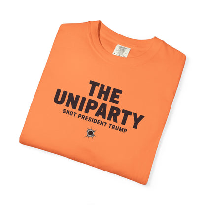 "The Uniparty Shot President Trump" #02, Unisex T-shirt