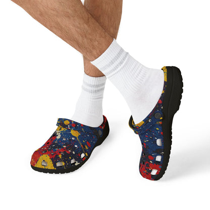 "Abstract 274", Foam Rubber Clogs