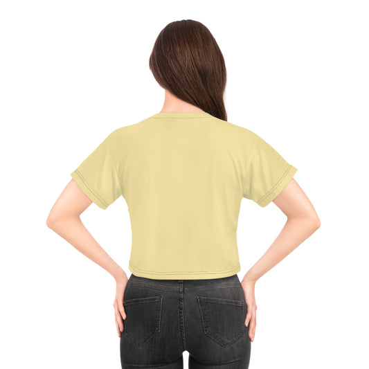 "Delicious Cherries", Crop Tee (Sanctum Veil)