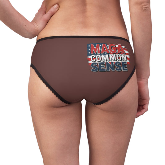 "MAGA Common Sense" #01, Women's Briefs (Zanzibar Coast)