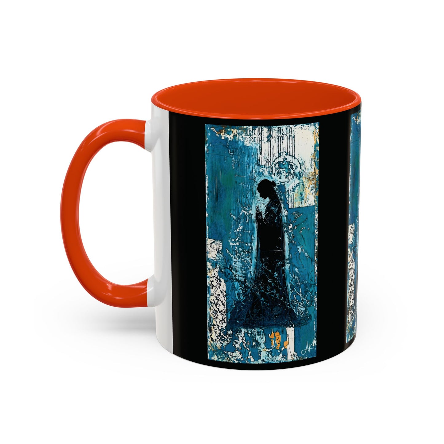 "Behold the Handmaid - Luke 1:38", Colorful Mugs (11oz, 15oz)
