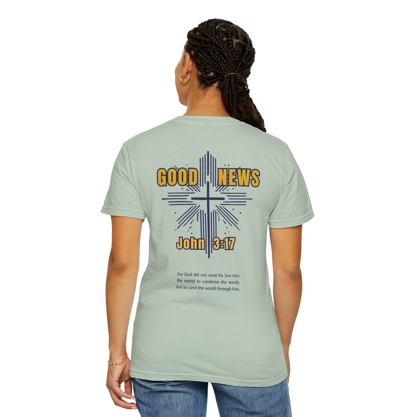 "Good News - John 3:17", Unisex T-shirt