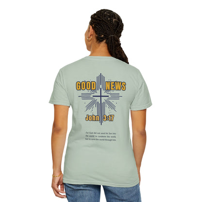 "Good News - John 3:17", Unisex T-shirt