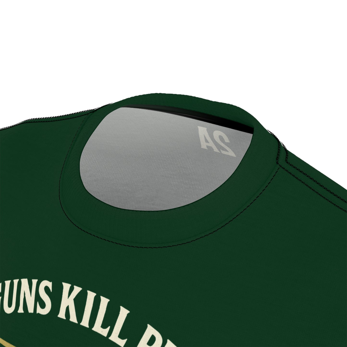 ''Forks Make You Fat", Unisex T-shirt (Monsoon Green)