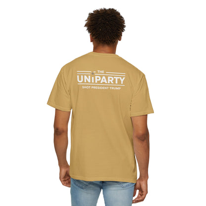 "The Uniparty Shot President Trump" #03, Unisex T-shirt