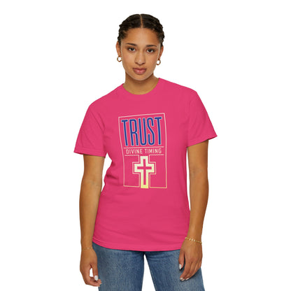 "Trust Divine Timing" #01, Unisex T-shirt