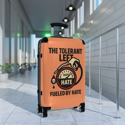 "The Tolerant Left", Suitcase (Atomic Tangerine)