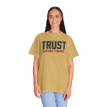 "Trust Divine Timing" #02, Unisex T-shirt