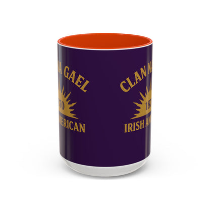 "Clan na Gael - Irish American", Colorful Mugs (11oz, 15oz) (3B0A4F)