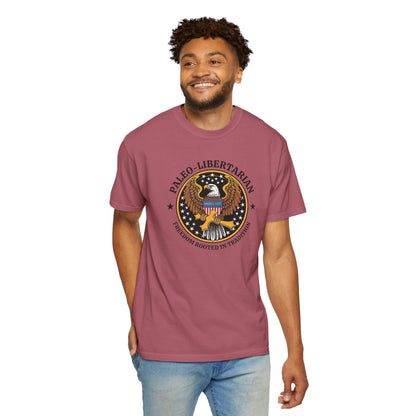 "Paleo-Libertarian" #01, Unisex T-shirt (Light Colors)