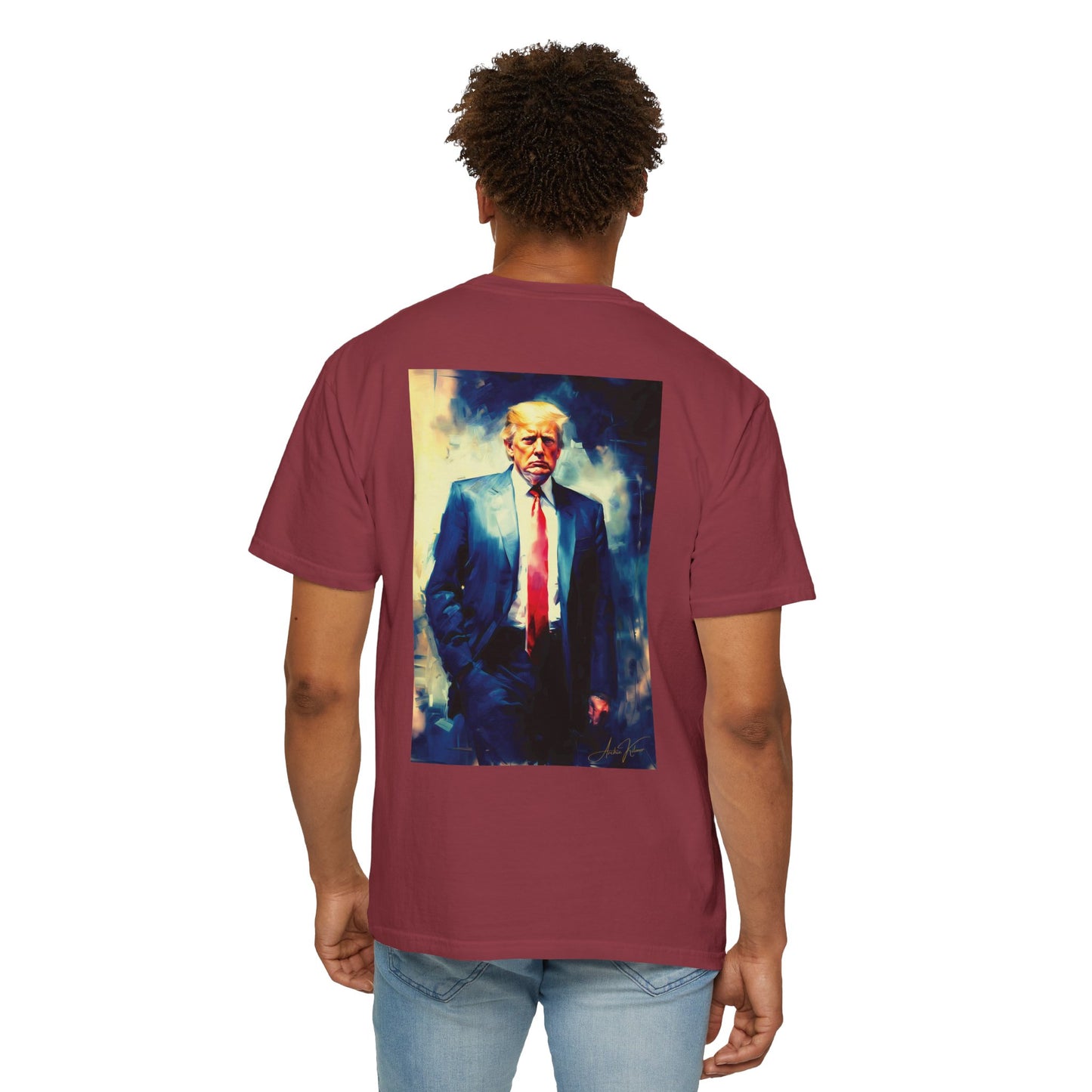 "Trump Portrait No. 6", Unisex T-shirt (Light Colors)