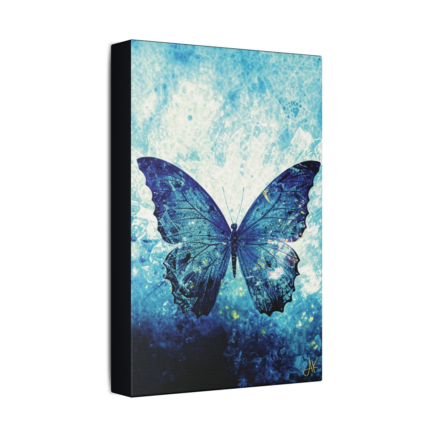 "Reborn" 2 Corinthians 5:17 (KJV), Stretched Classic Canvas Fine Art Print