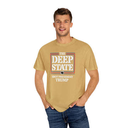"The Deep State Shot President Trump" #01, Unisex T-shirt