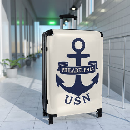 "USN Anchor", Suitcase (Whitecap)