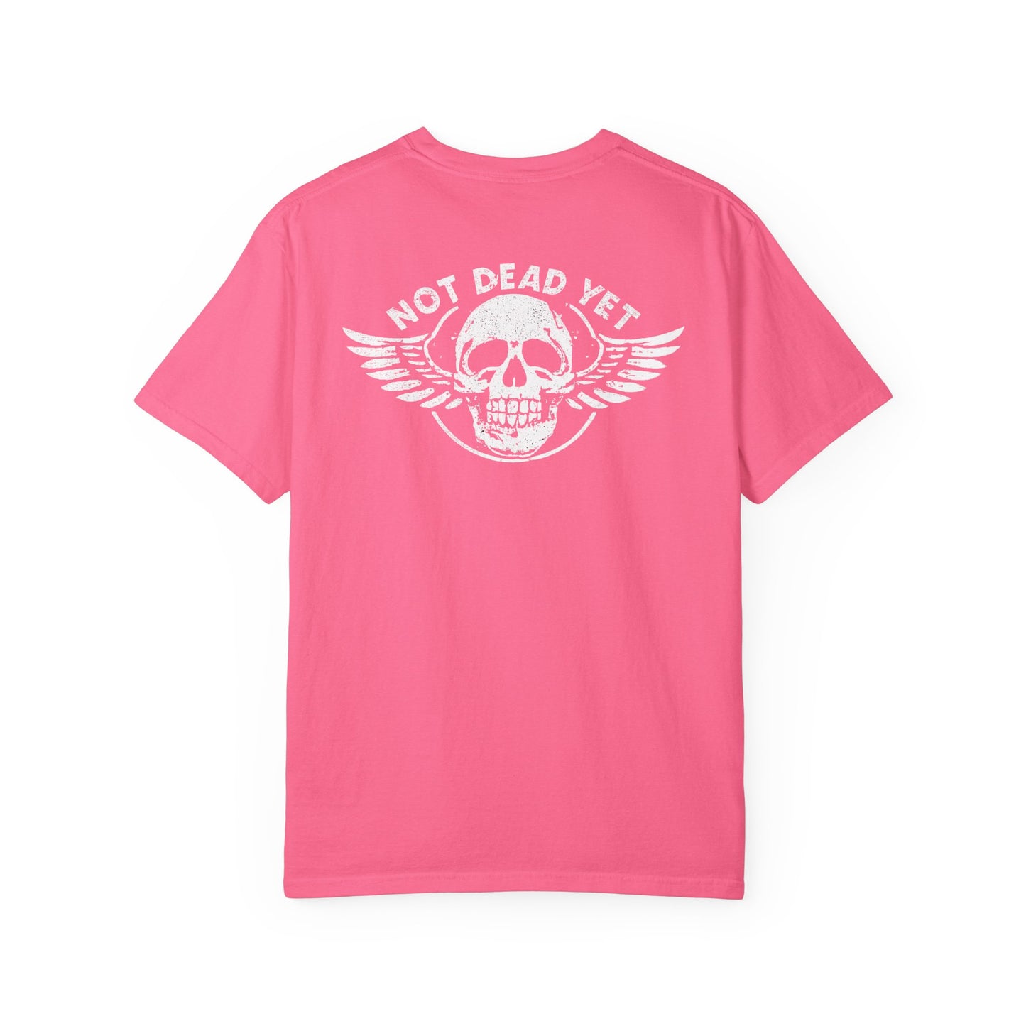 "Not Dead Yet - Winged Skull", Unisex T-shirt