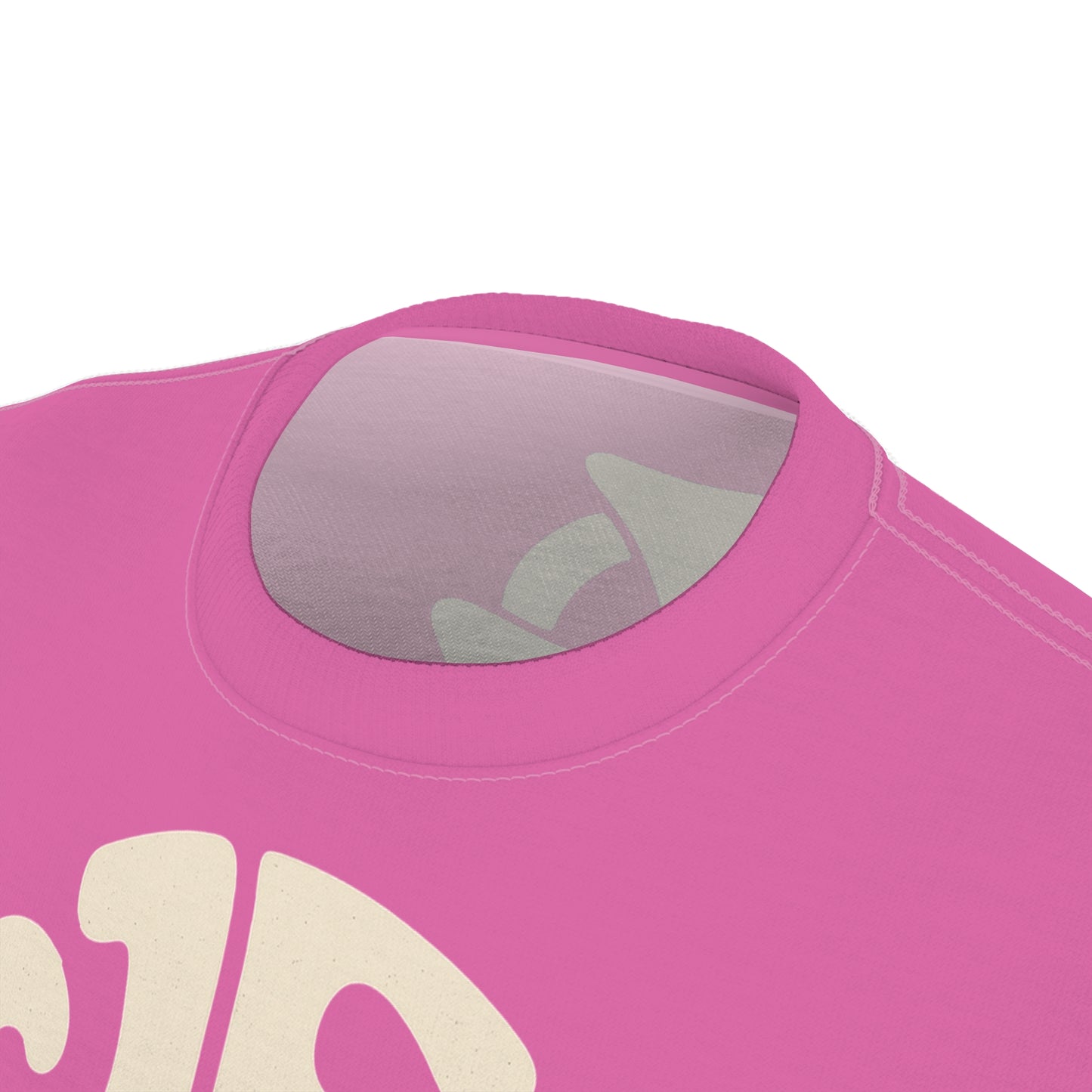 "Retro Jesus", Unisex T-shirt (Rosy Pink)