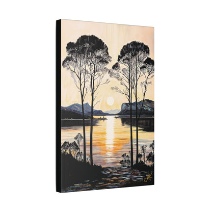 "Gentle Sound", Stretched Classic Canvas Fine Art Print