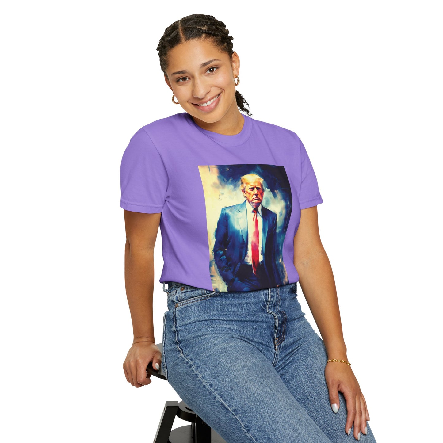 "Trump Portrait No. 6", Unisex T-shirt (Light Colors)