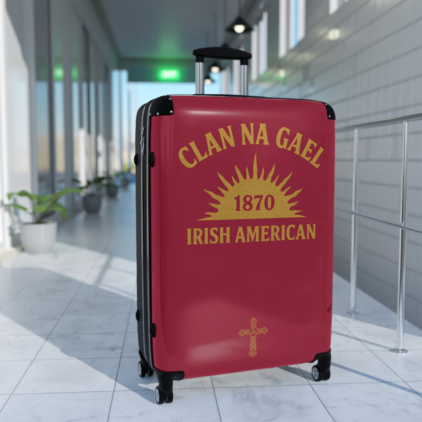 "Clan na Gael - Irish American", Suitcase (Fénechas Red)