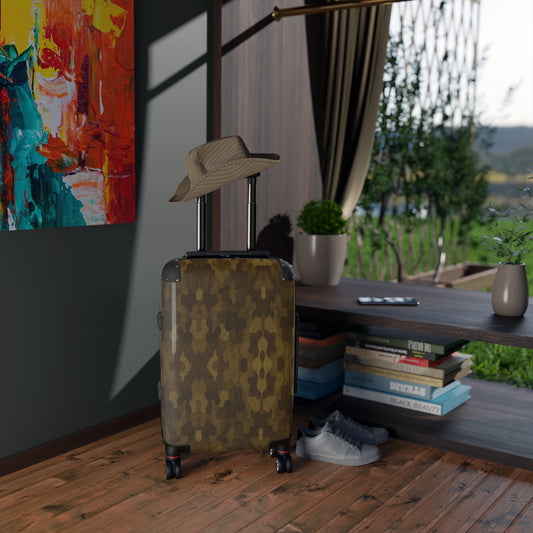 "Swamp Recon Camouflage", Pattern Art Suitcases