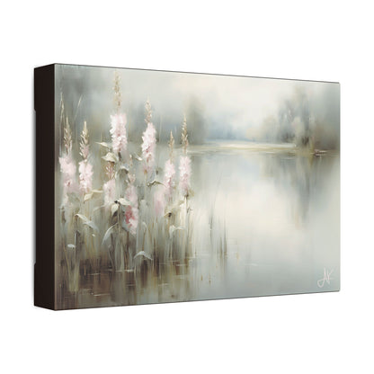 "Pink Rushes", Fine Art Classic Stretched Canvas