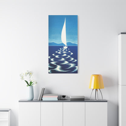 "Smooth Sailing", Fine Art Matte Canvas, Stretched, 1.25"